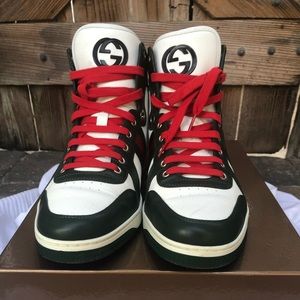 COPY - GUCCI ADFYO High Top Leather Sneakers